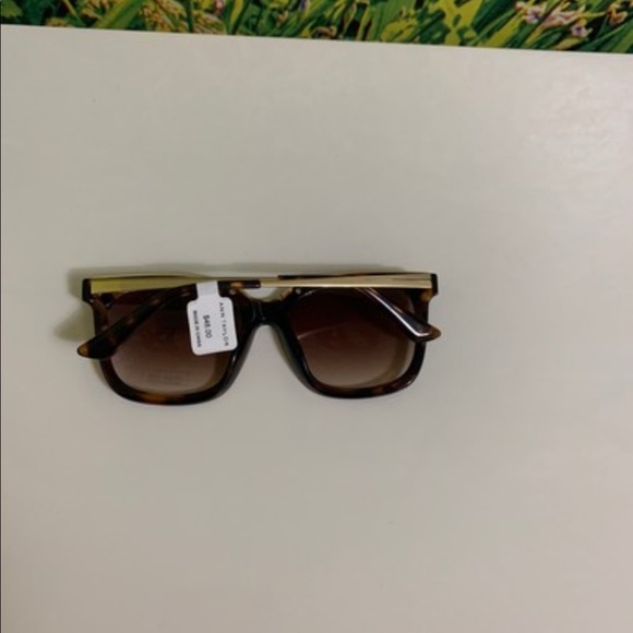 Ann Taylor oversized rectangle sunglasses main image 5